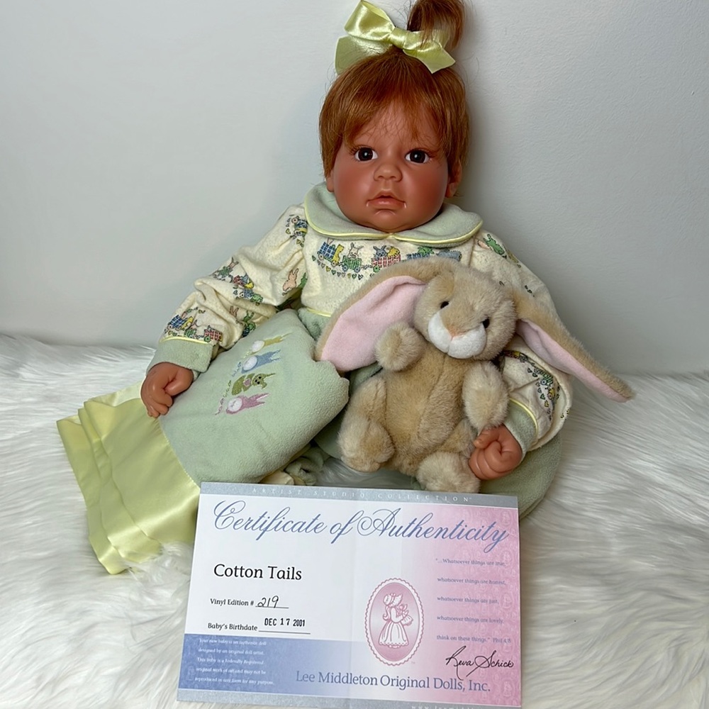 Lee Middleton Original Dolls Cotton Tails Vinyl Edition #219